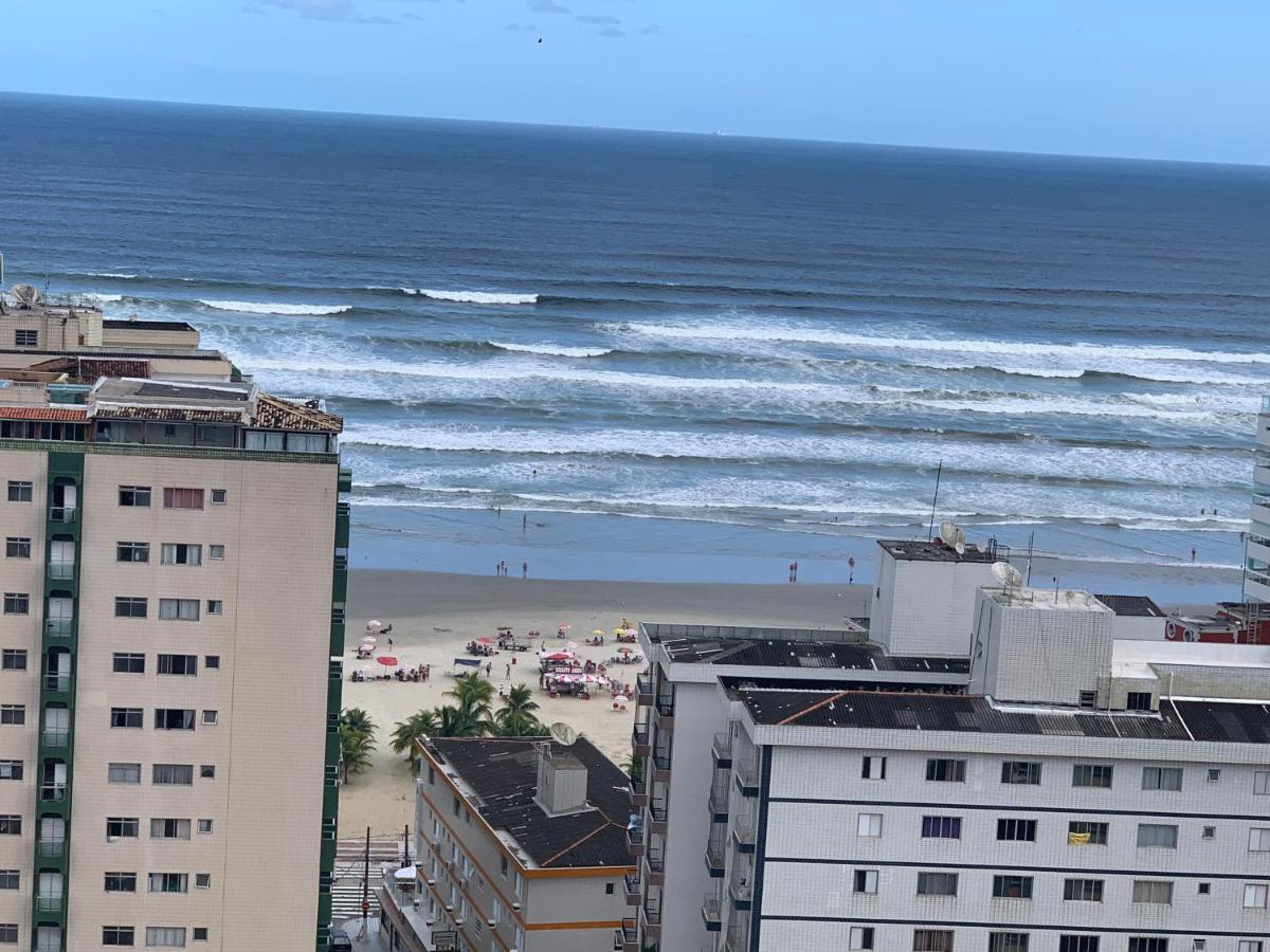 Ultimo Andar, Varanda Gourmet, Vista Da Praia Praia Grande  Exterior foto